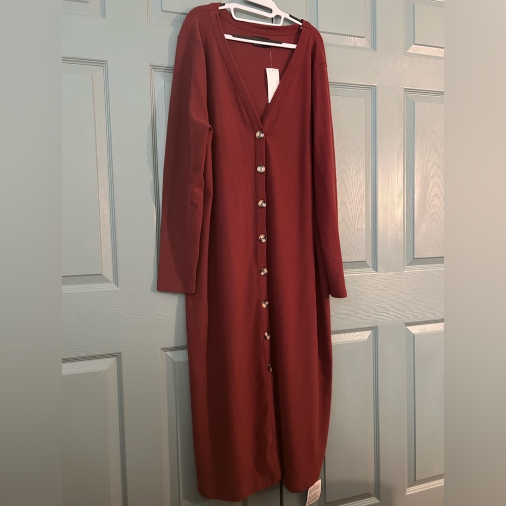 asos Long Cardigan with buttons.